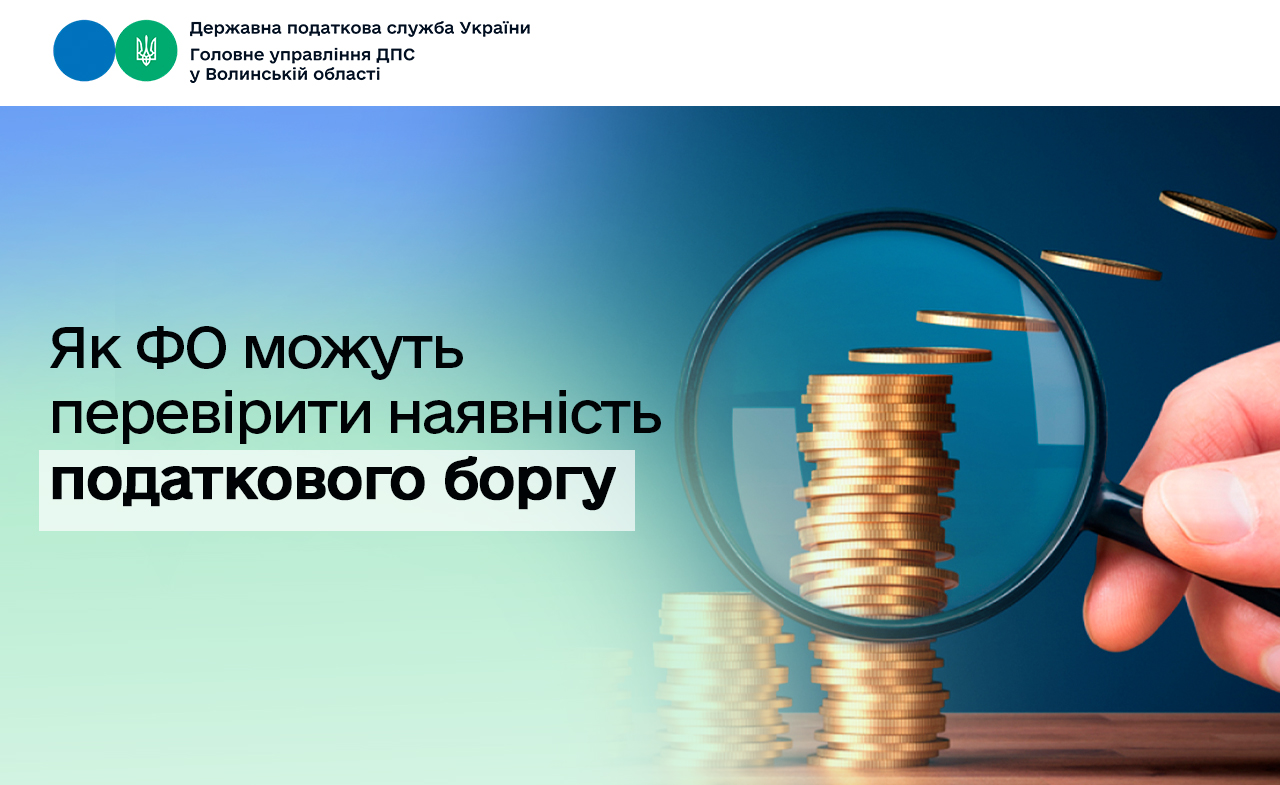 Як фізичні особи можуть перевірити наявність податкового боргу