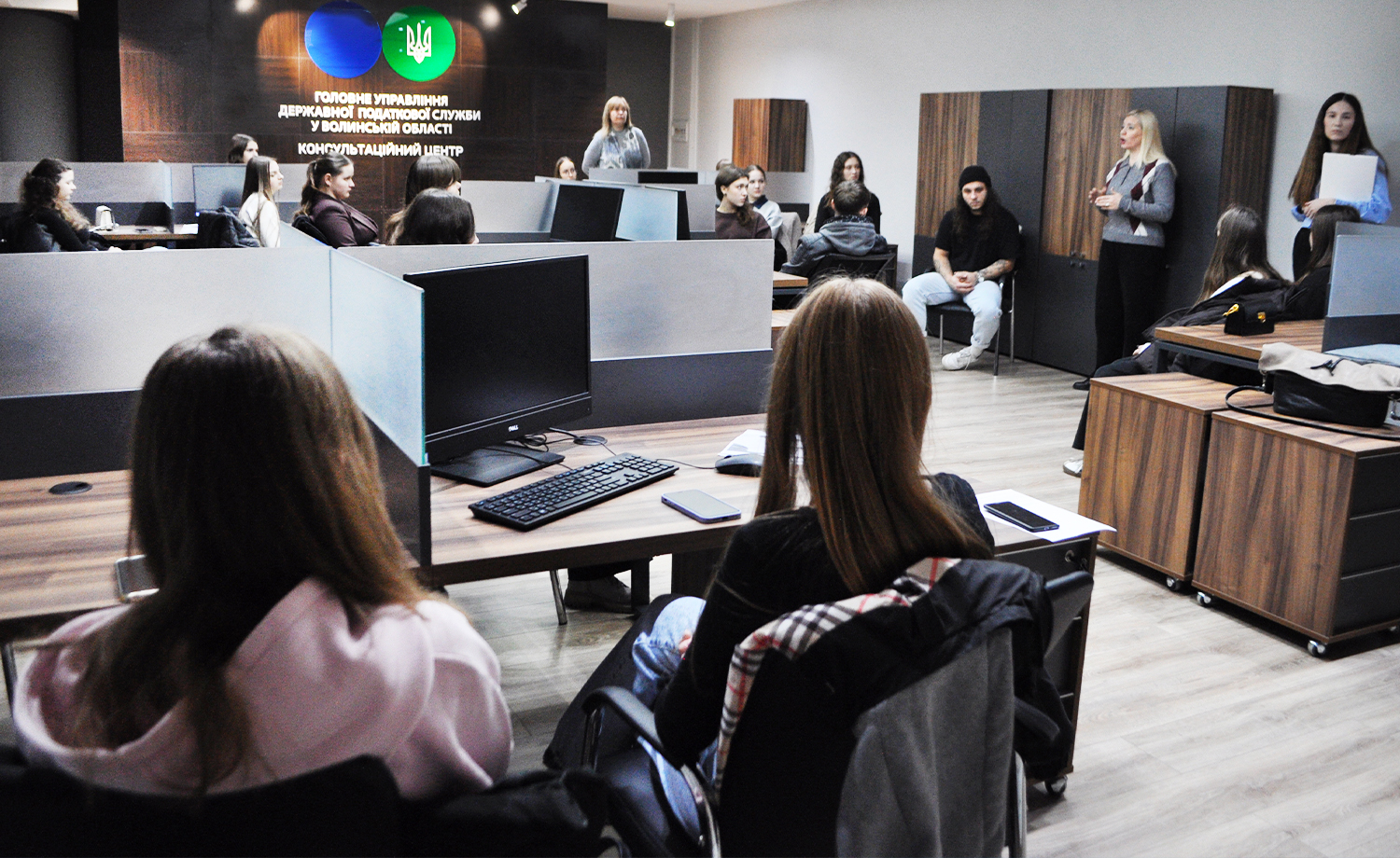 Комунікація онлайн: податківці навчали студентів Луцького національного політехнічного університету основам електронної взаємодії з ДПС. Фото № 1/0