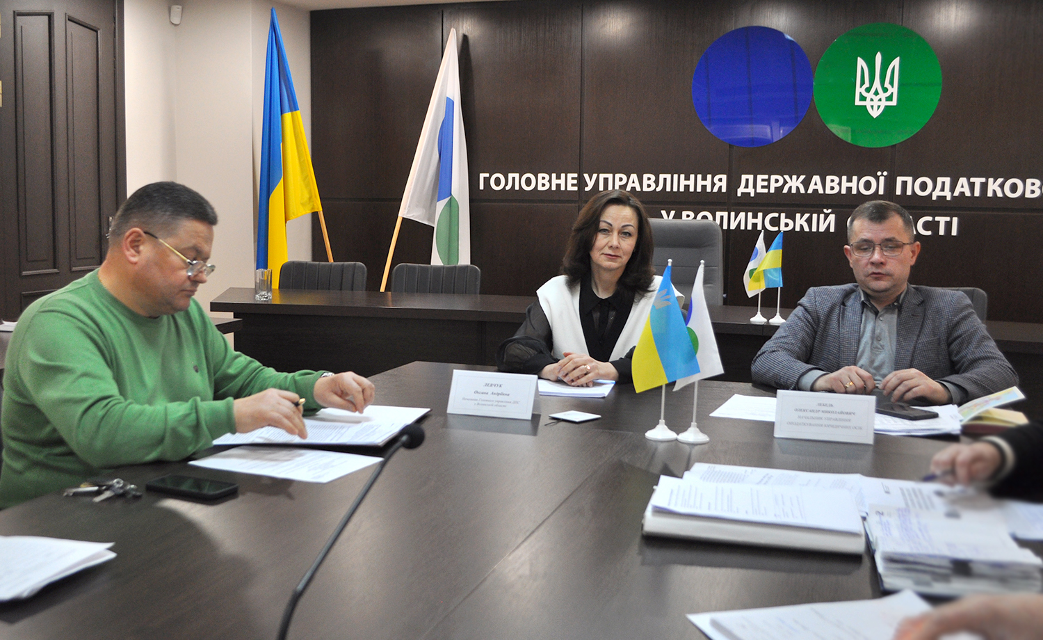 Волинські податківці обговорили з представниками аграрного бізнесу особливості звітування та сплати податків. Фото № 4/3