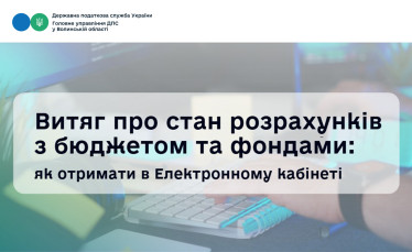 Як отримати Витяг про стан розрахунків з бюджетом онлайн?